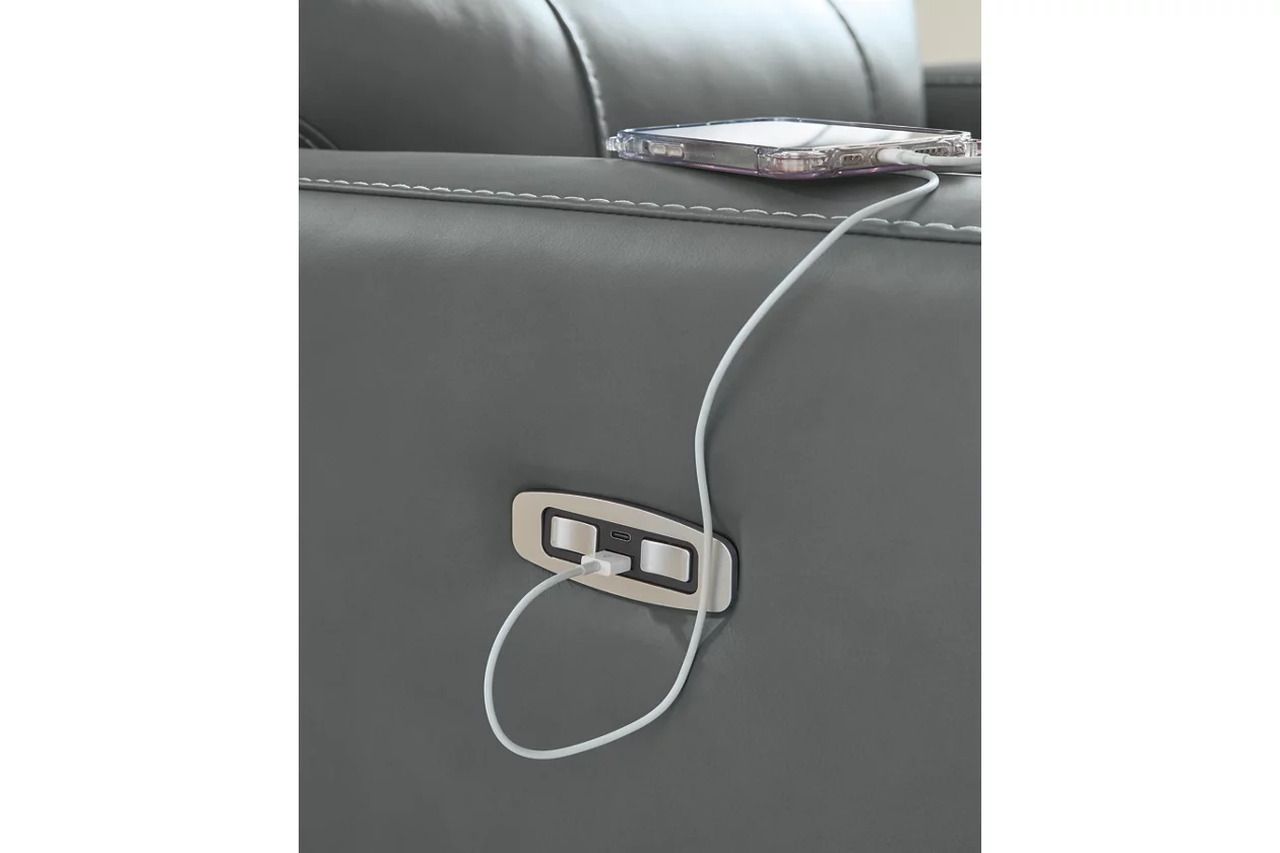 Revival Status Power Recliner In Tideon NCU1350113