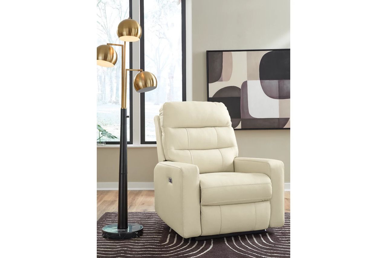 Revival Status Power Recliner In Canvas NCU1350213