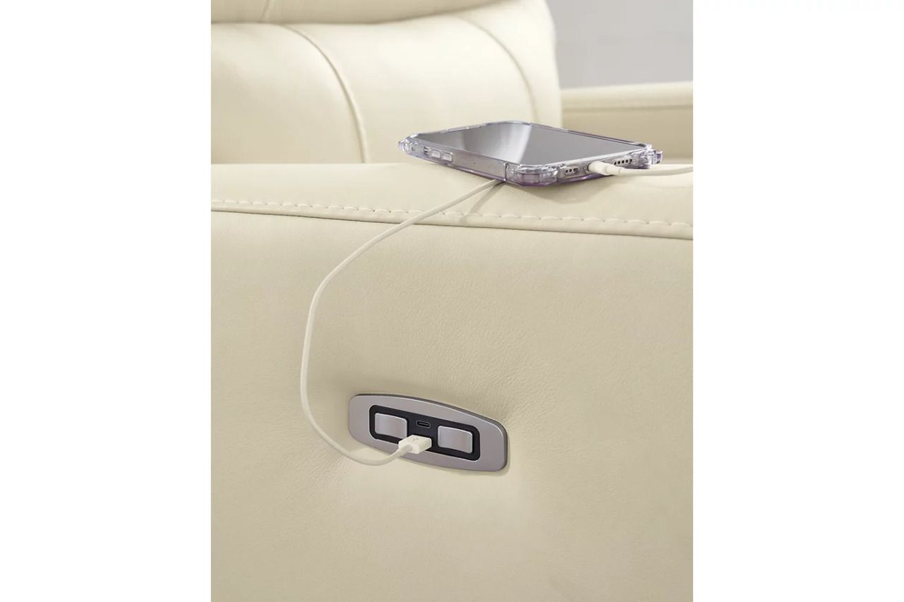 Revival Status Power Recliner In Canvas NCU1350213