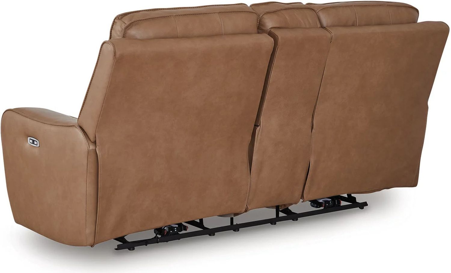 Spear Hill Power Reclining Loveseat with Console In Caramel NCU6260618