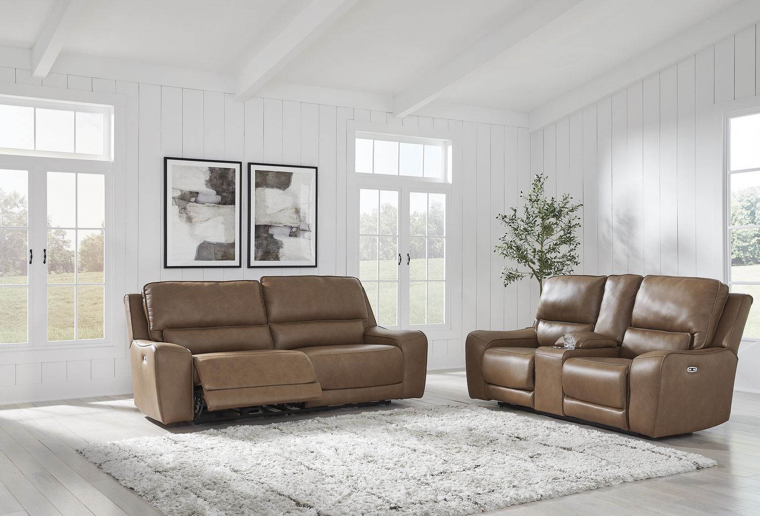 Spear Hill Power Reclining Sofa In Caramel NCU6260647