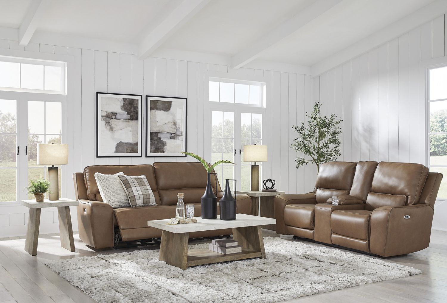 Spear Hill Power Reclining Sofa In Caramel NCU6260647