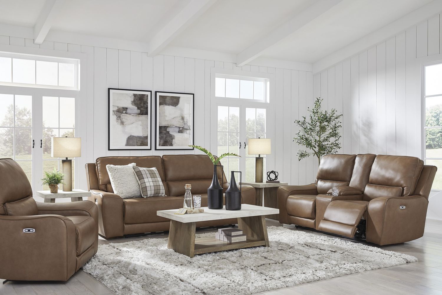 Spear Hill Power Reclining Sofa In Caramel NCU6260647