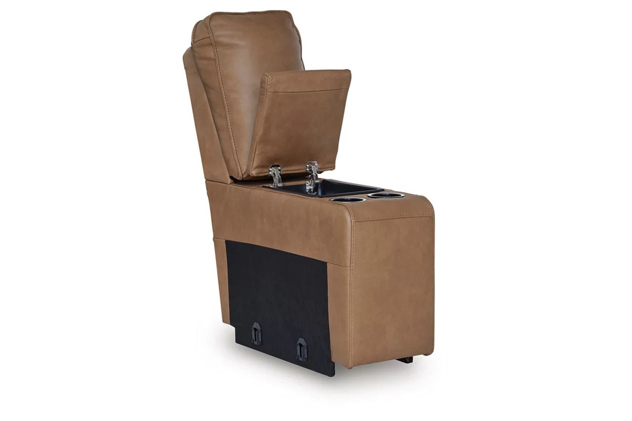 Spear Hill Console with Storage In Caramel NCU6260657