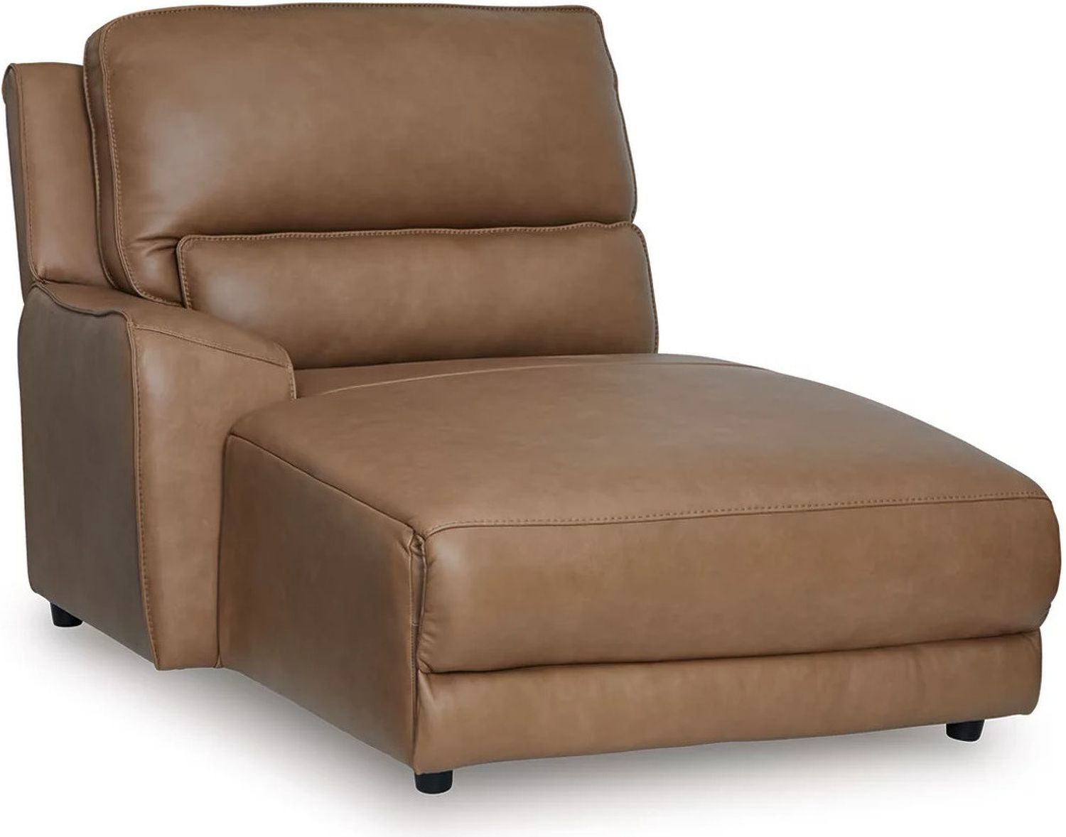 Spear Hill 6-Piece LAF Power Reclining Sectional with Chaise In Caramel NCU62606S19