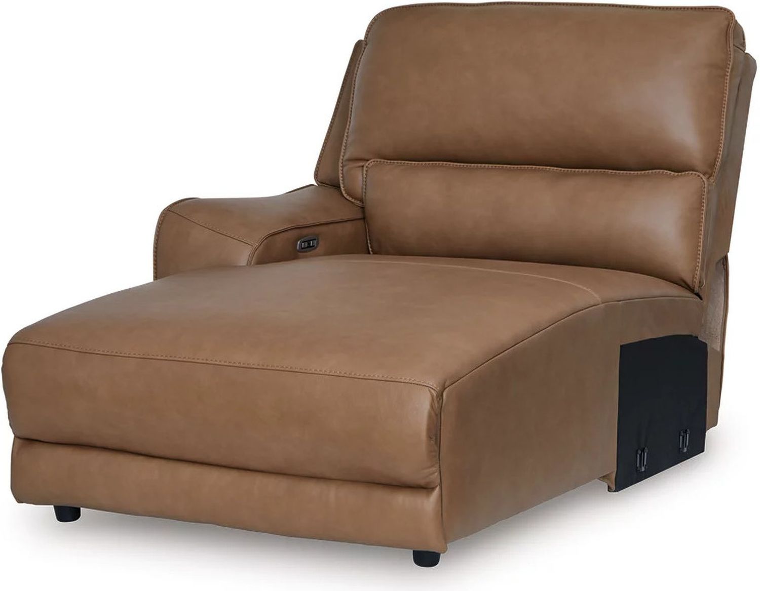 Spear Hill 6-Piece LAF Power Reclining Sectional with Chaise In Caramel NCU62606S19
