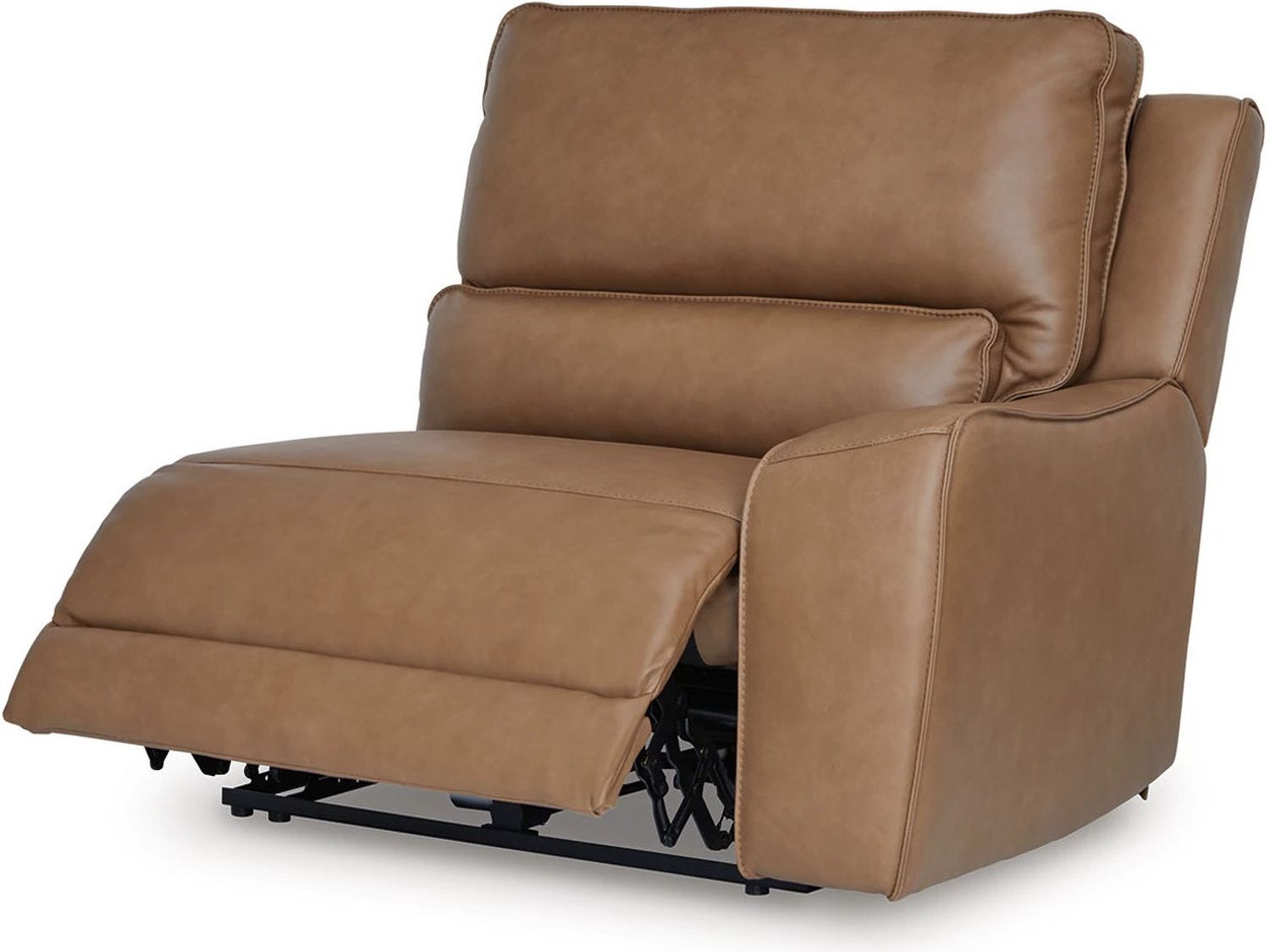Spear Hill 6-Piece LAF Power Reclining Sectional with Chaise In Caramel NCU62606S19