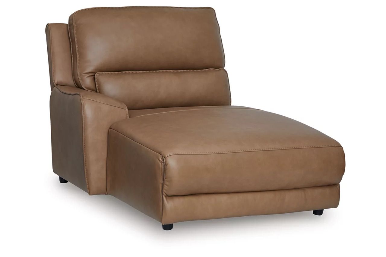 Spear Hill 3-Piece LAF Reclining Sofa Chaise In Caramel NCU62606S23
