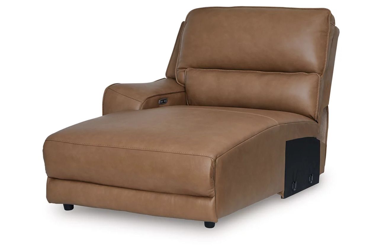 Spear Hill 3-Piece LAF Reclining Sofa Chaise In Caramel NCU62606S23
