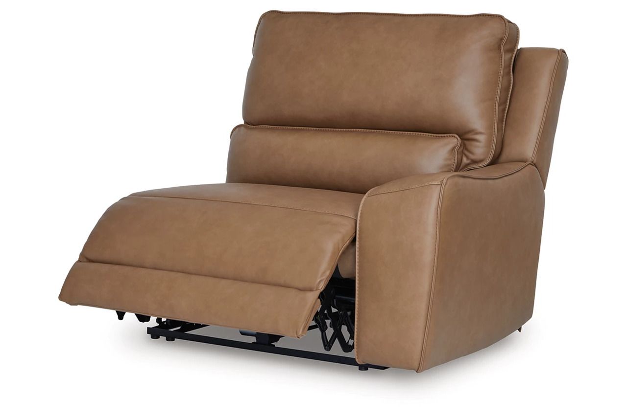 Spear Hill 3-Piece LAF Reclining Sofa Chaise In Caramel NCU62606S23