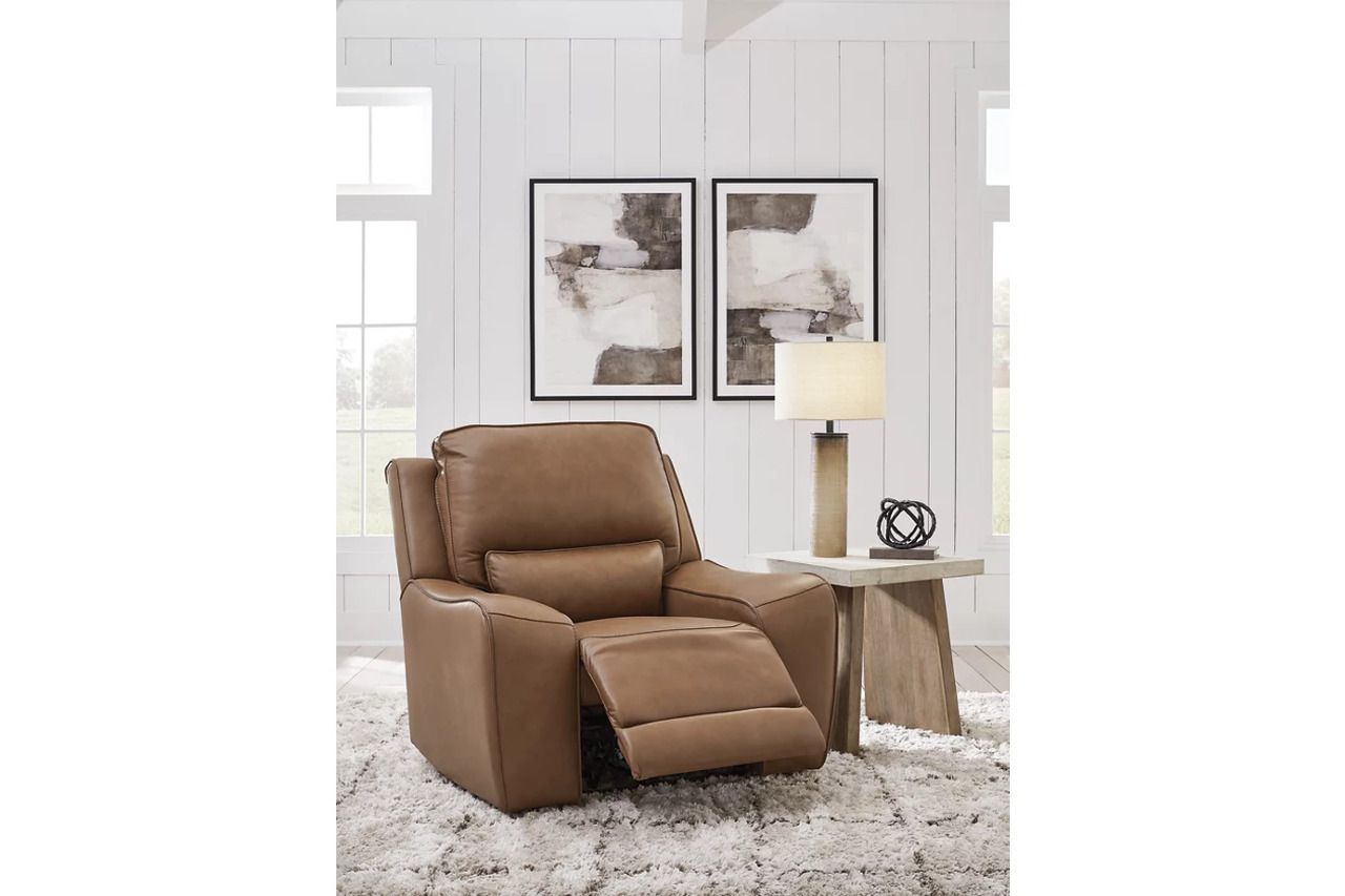 Spear Hill 3-Piece LAF Reclining Sofa Chaise In Caramel NCU62606S23
