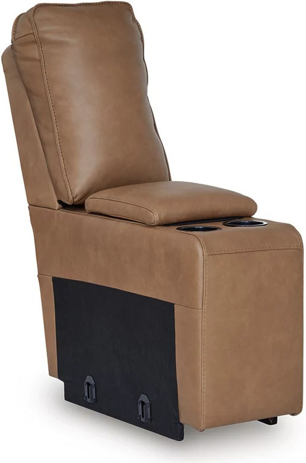 Spear Hill 3-Piece RAF Power Reclining Sectional with Chaise In Caramel NCU62606S4