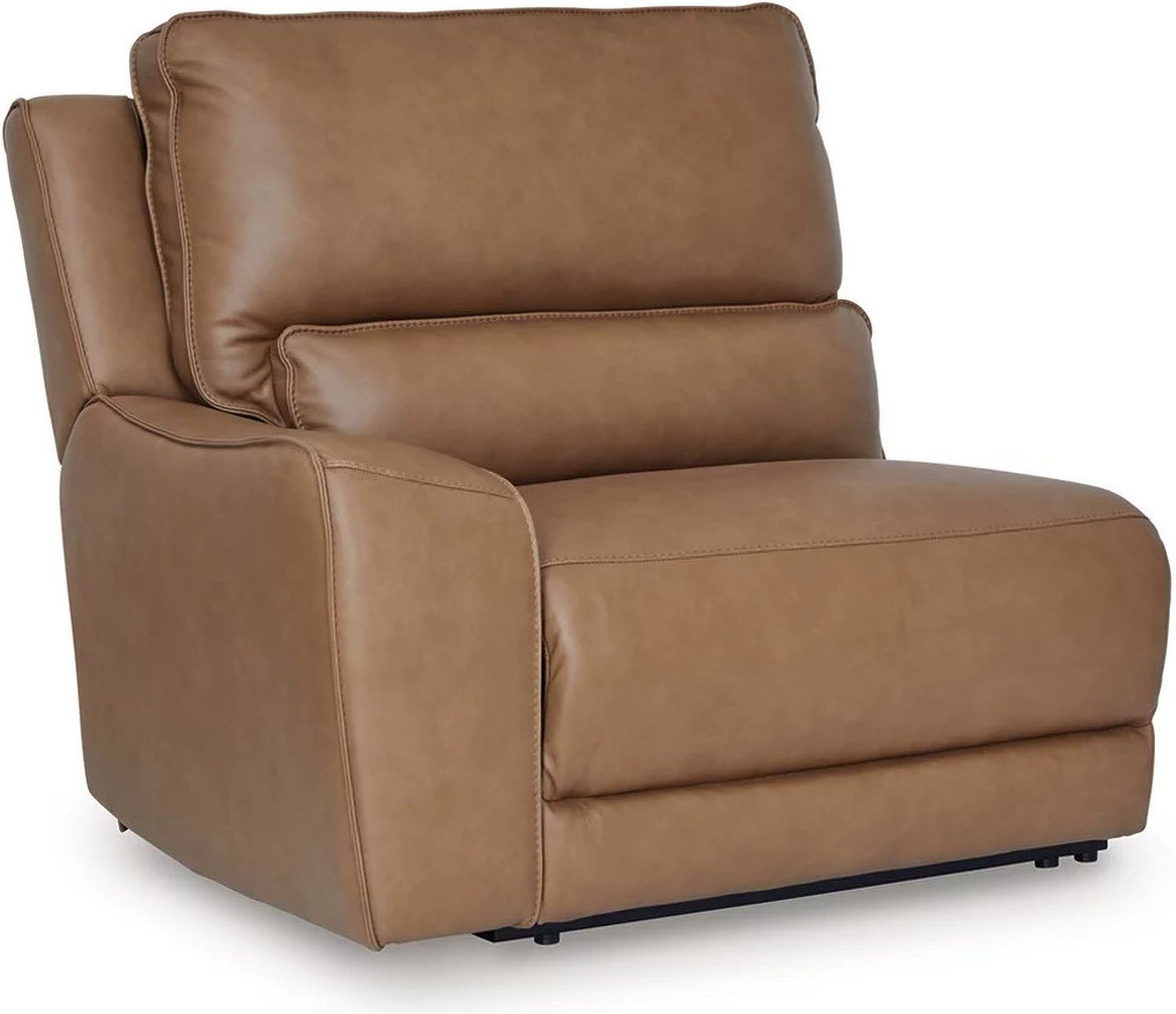 Spear Hill 6-Piece RAF Power Reclining Sectional with Chaise In Caramel NCU62606S6