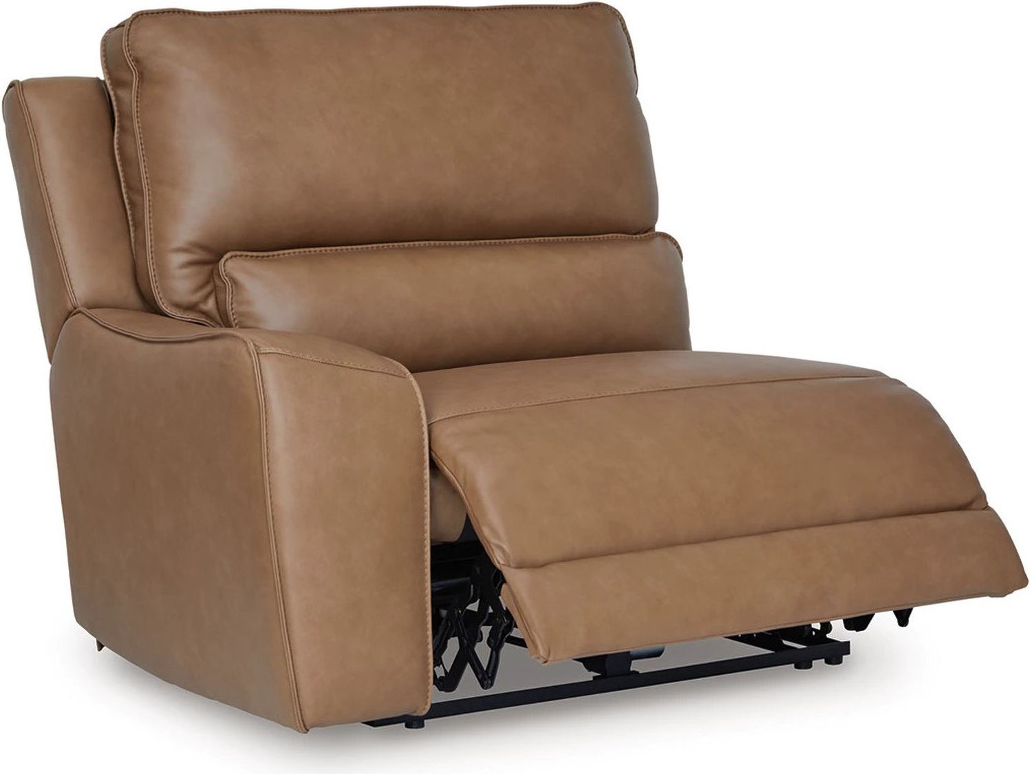 Spear Hill 6-Piece RAF Power Reclining Sectional with Chaise In Caramel NCU62606S6