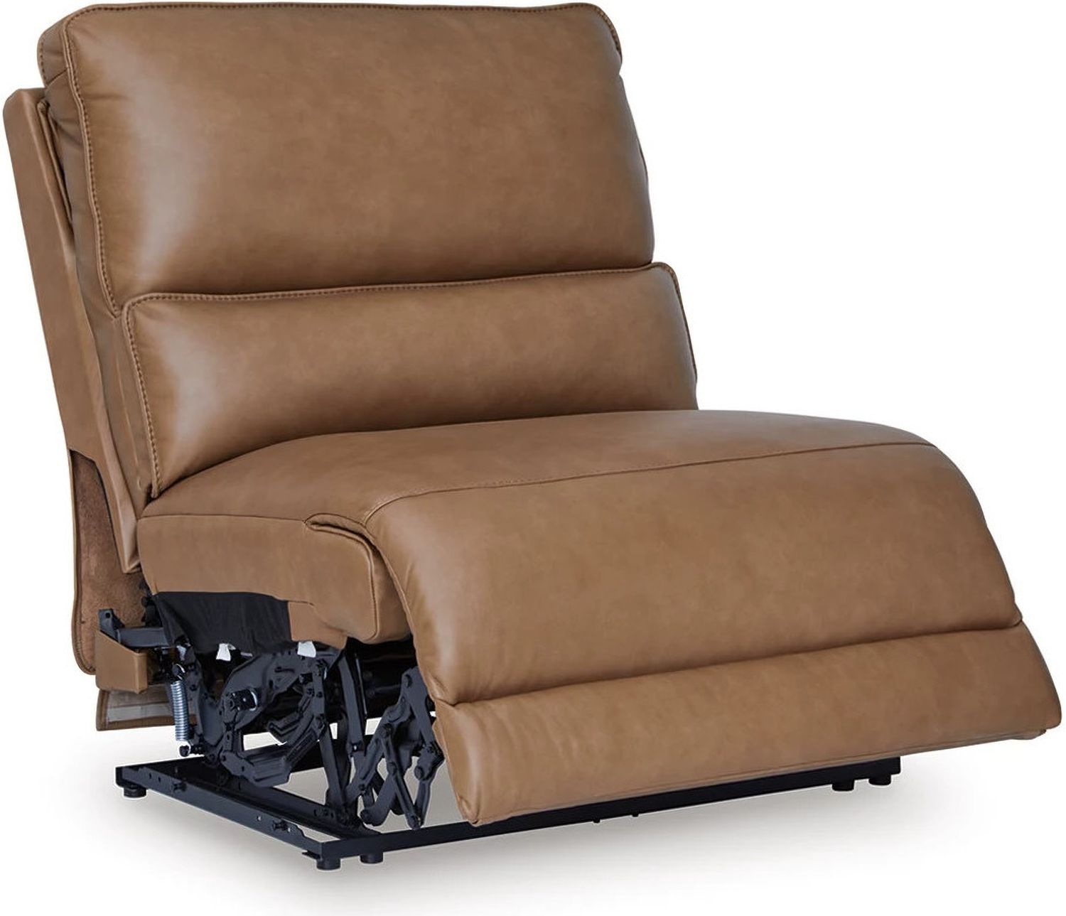 Spear Hill 6-Piece RAF Power Reclining Sectional with Chaise In Caramel NCU62606S6