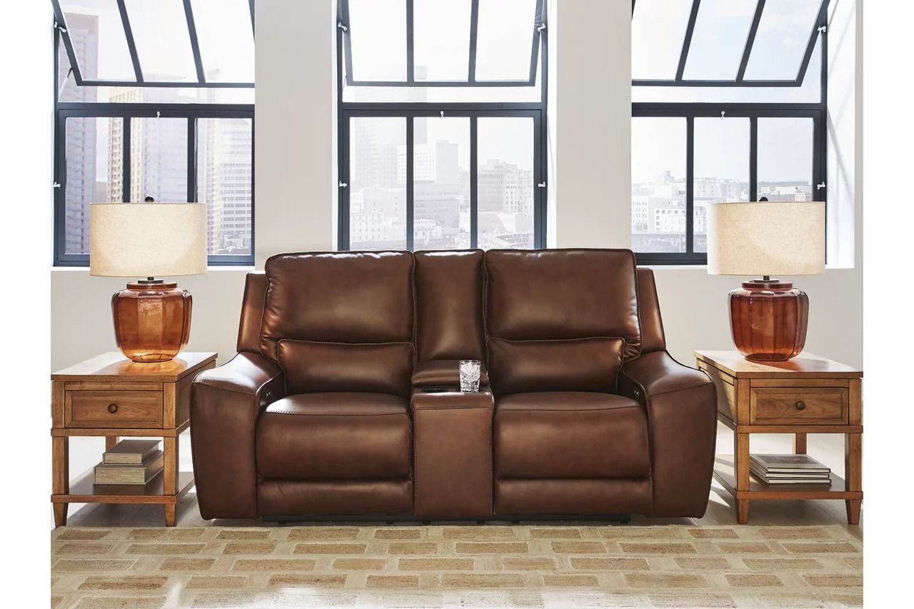 Spear Hill Power Reclining Loveseat with Console In Canyon NCU6260718