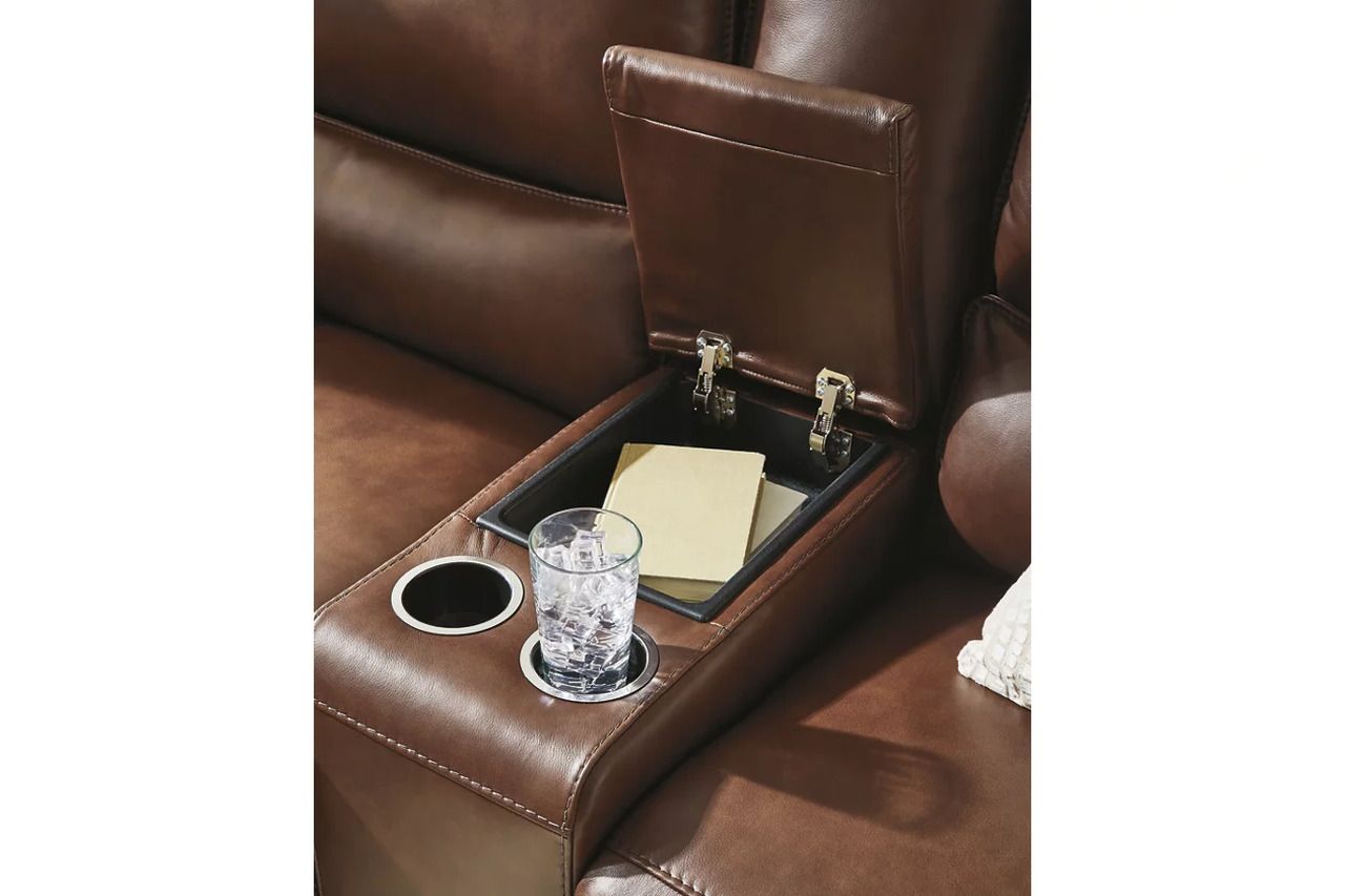 Spear Hill Power Reclining Loveseat with Console In Canyon NCU6260718