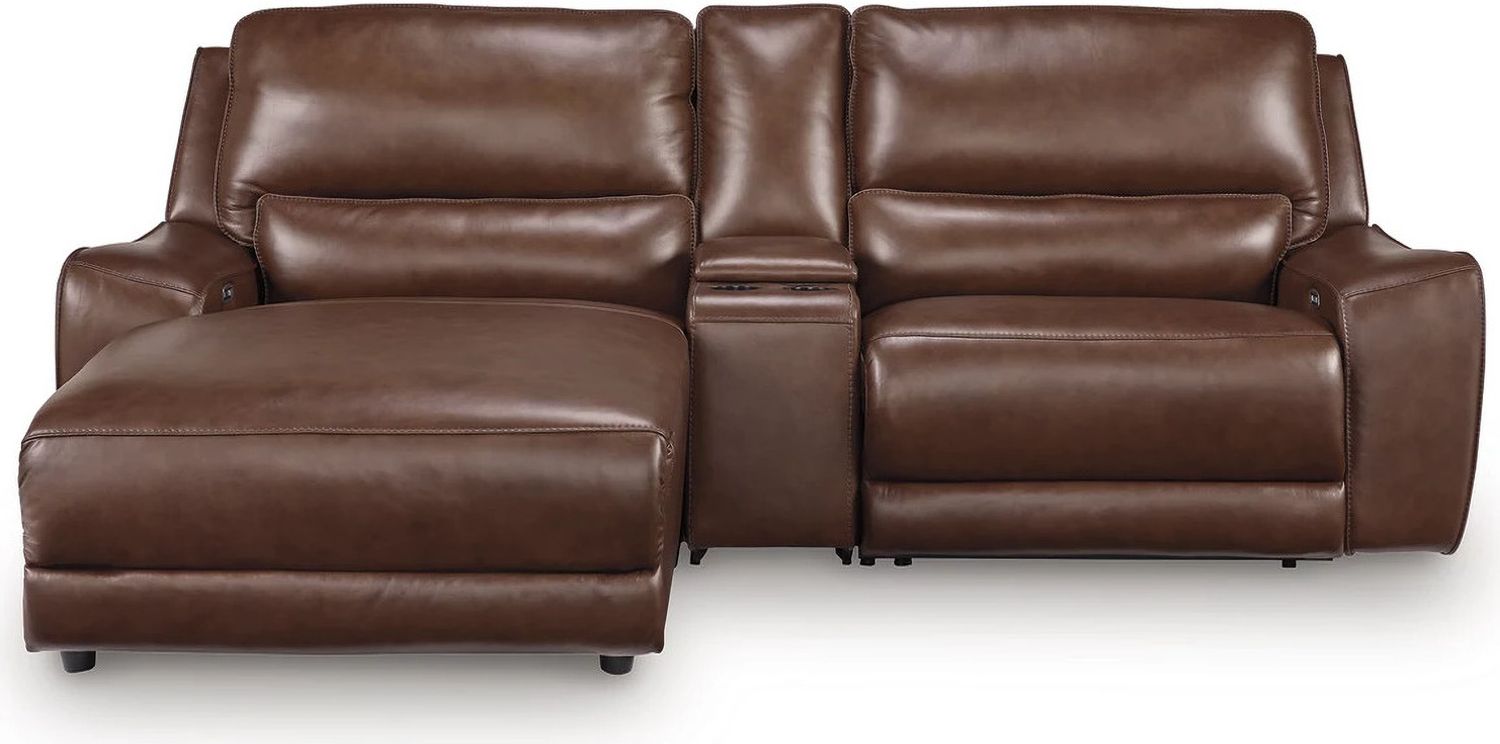 Spear Hill 3-Piece Power Reclining Sectional with LAF Chaise In Canyon NCU62607S17