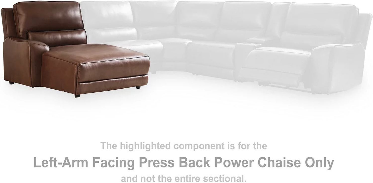 Spear Hill 3-Piece Power Reclining Sectional with LAF Chaise In Canyon NCU62607S17
