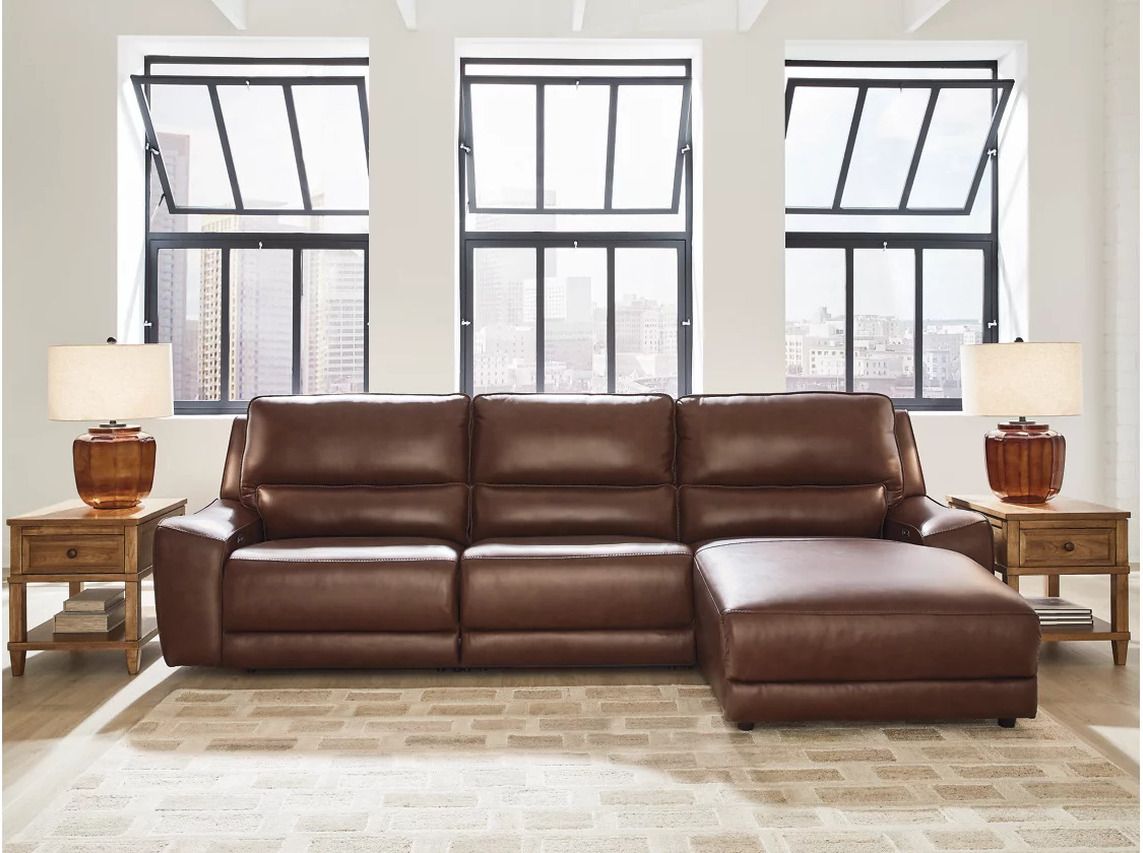 Spear Hill 3-Piece Reclining Sofa Chaise In Canyon NCU62607S22