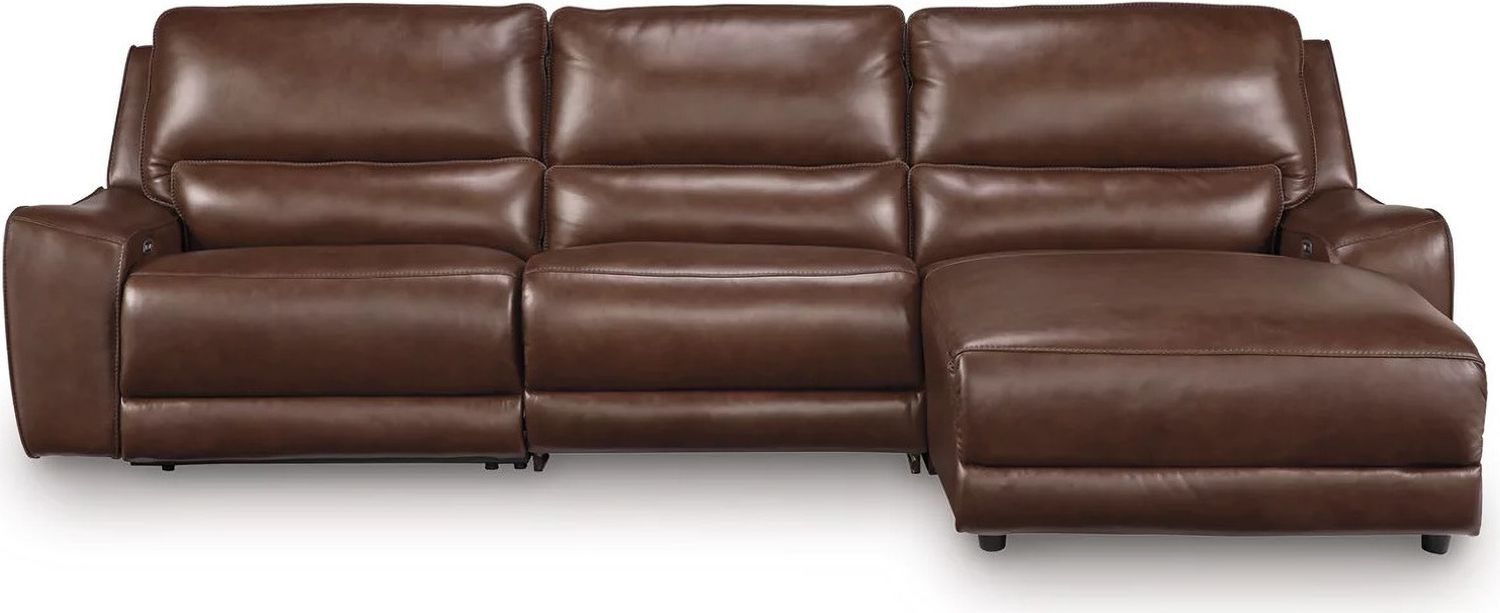 Spear Hill 3-Piece Reclining Sofa Chaise In Canyon NCU62607S22