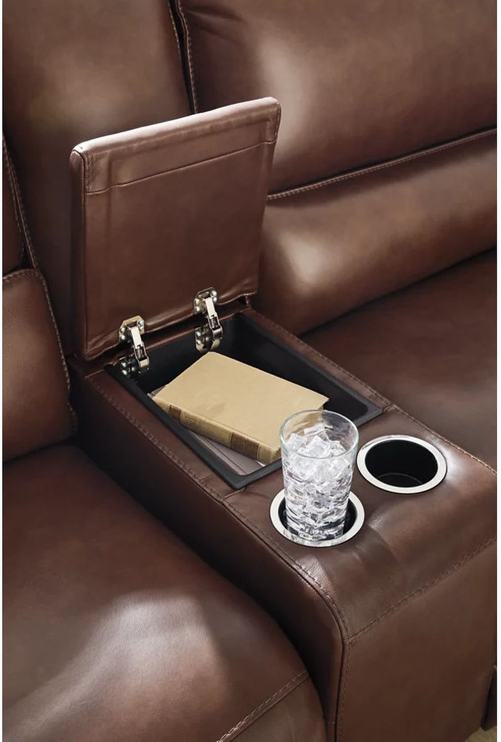 Spear Hill 6-Piece Reclining Sectional with Storage Console In Canyon NCU62607S36