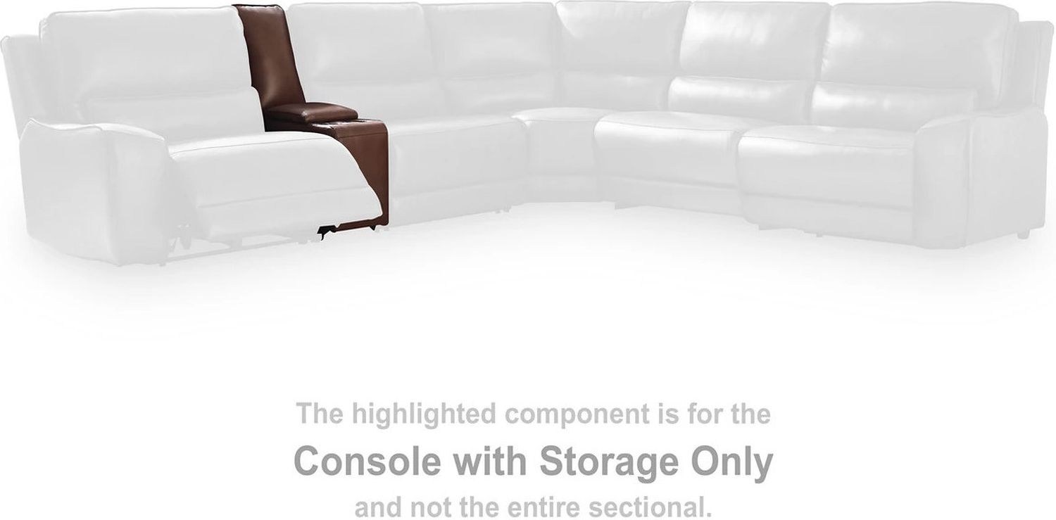 Spear Hill 6-Piece Reclining Sectional with Storage Console In Canyon NCU62607S36
