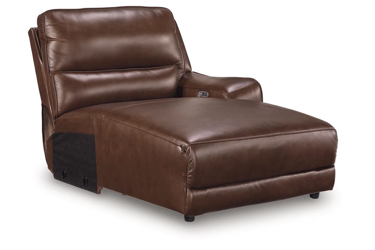 Spear Hill 3-Piece Power Reclining Sectional with RAF Chaise In Canyon NCU62607S4