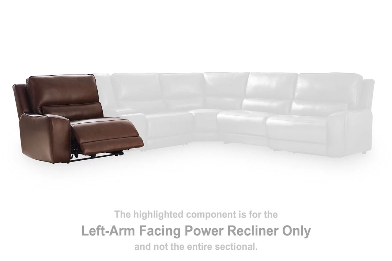 Spear Hill 3-Piece Power Reclining Sectional with RAF Chaise In Canyon NCU62607S4