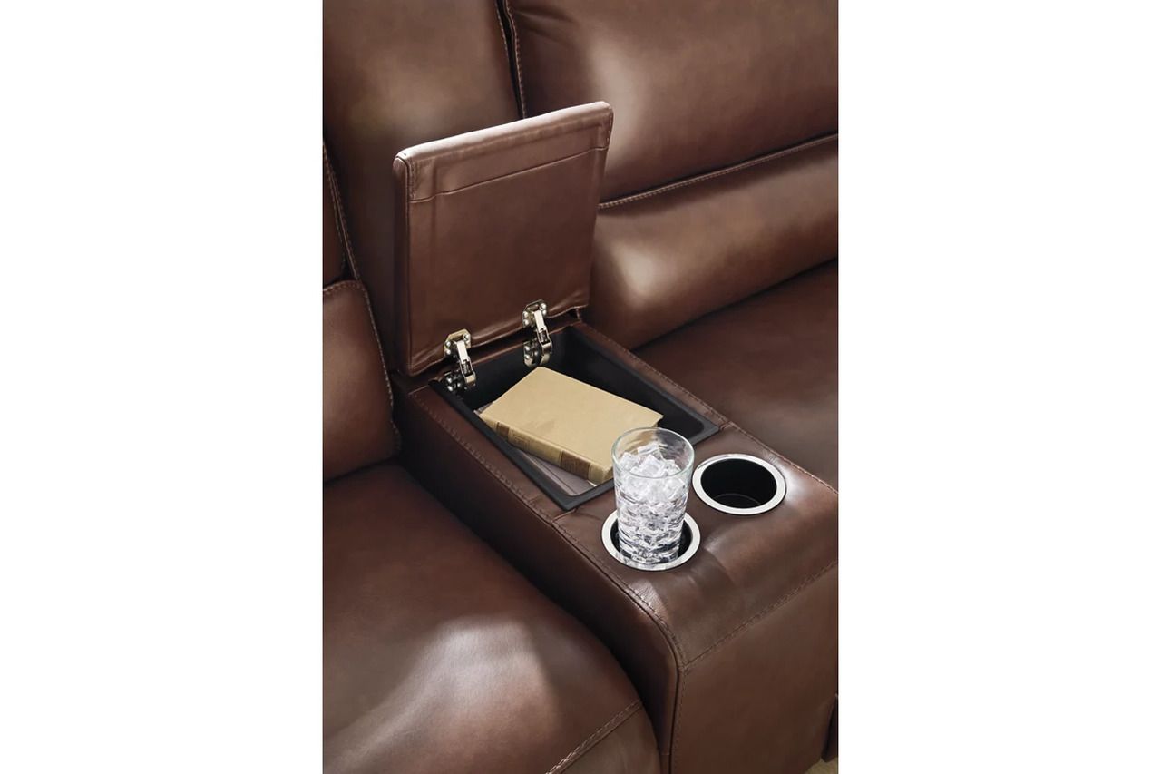 Spear Hill 6-Piece Power Reclining Sectional with RAF Chaise In Canyon NCU62607S6