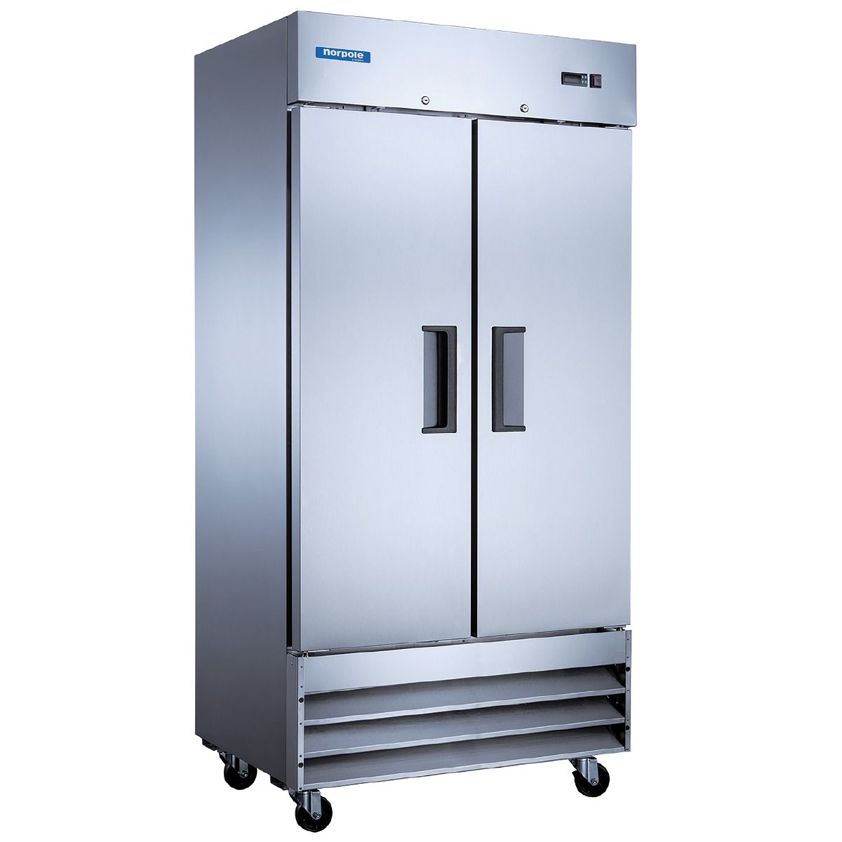 E-series 2 Solid Door Stainless Steel Reach-in Freezer NE35F