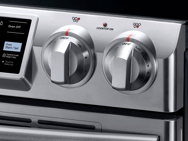 5.8 cu. ft. Slide-in Electric Range with Dual Convection NE58F9500SS