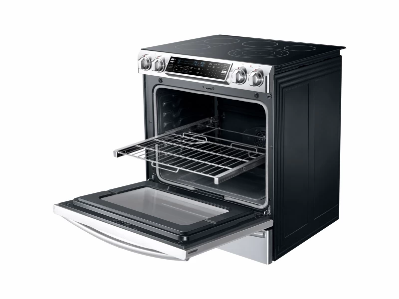 5.8 cu. ft. Slide-In Electric Range with Flex Duo™ NE58F9710WS