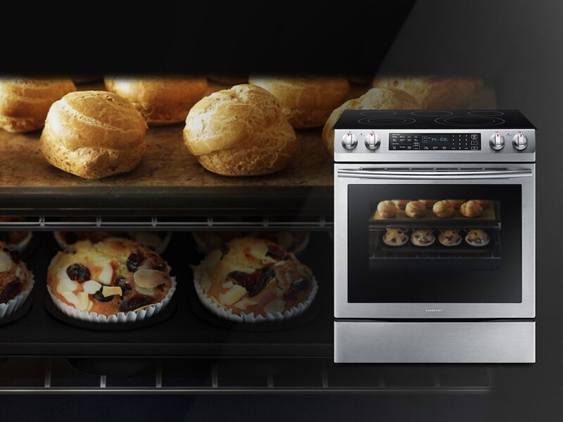 5.8 cu. ft. Slide-in Electric Range NE58K9430SS