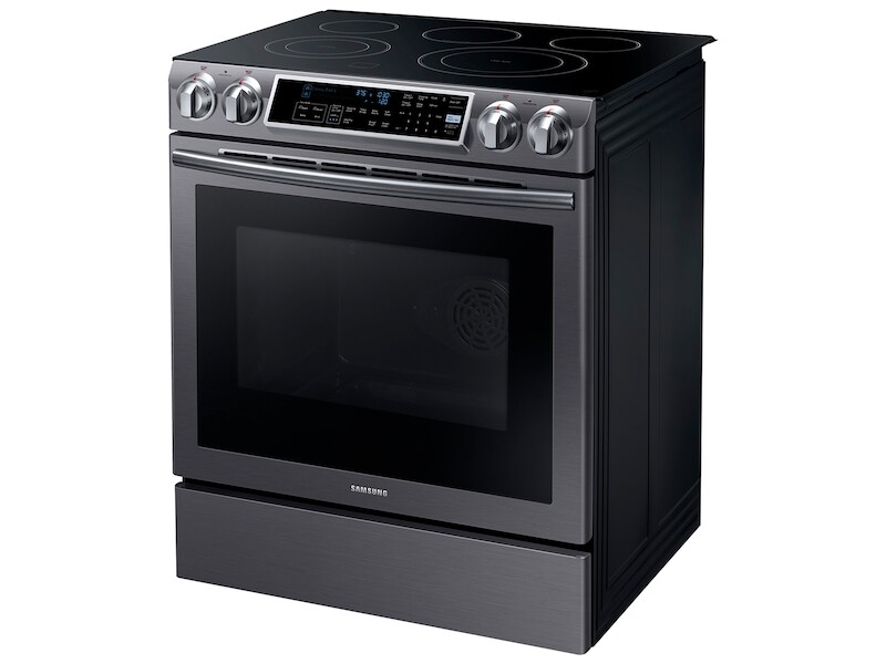 5.8 cu. ft. Slide-in Electric Range with Dual Convection NE58K9500SGAA