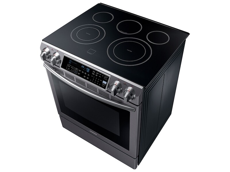 5.8 cu. ft. Slide-in Electric Range with Dual Convection NE58K9500SGAA