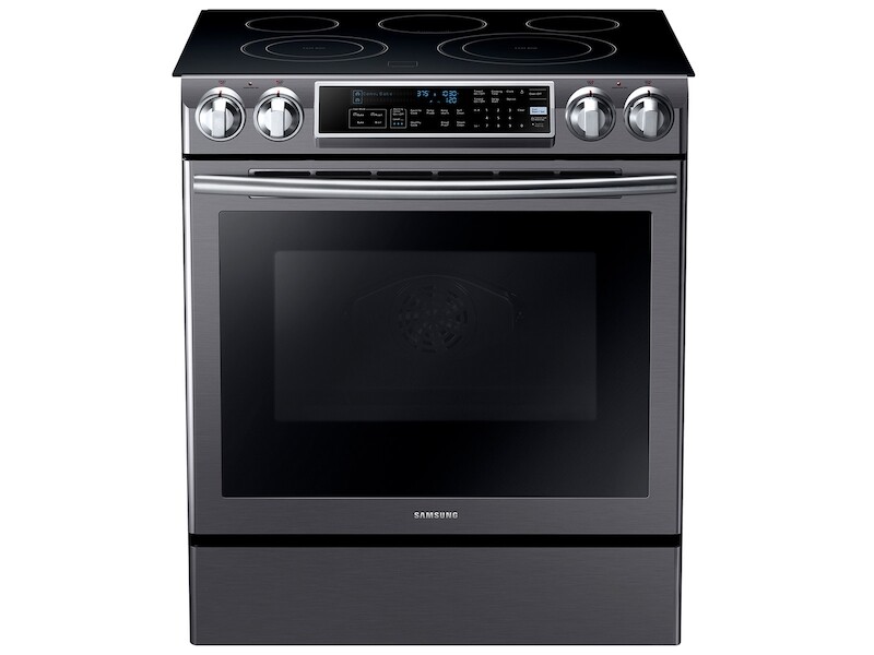 5.8 cu. ft. Slide-in Electric Range with Dual Convection NE58K9500SGAA
