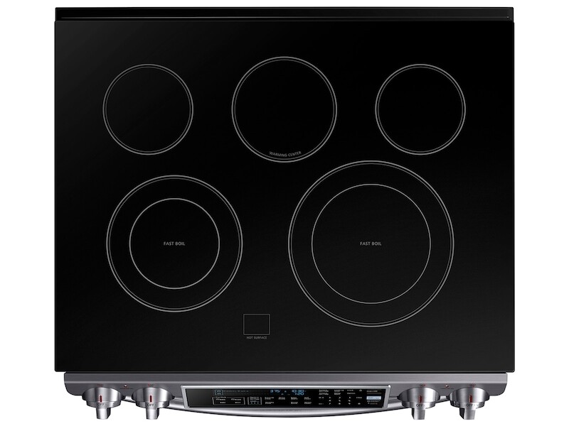 5.8 cu. ft. Slide-in Electric Range with Dual Convection NE58K9500SGAA
