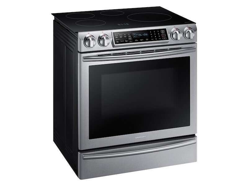 5.8 cu ft. Smart Slide-in Induction Range with Virtual Flame™ NE58K9560WSAA