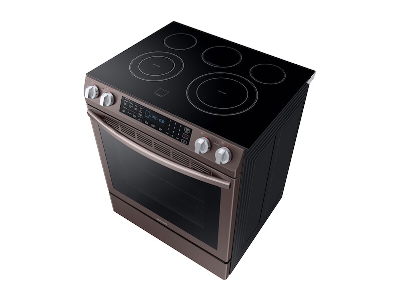5.8 cu. ft. Slide-In Electric Range in Tuscan Stainless Steel NE58R9431SG