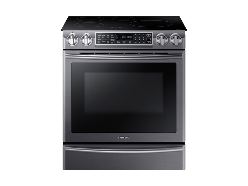 5.8 cu ft. Smart Slide-in Induction Range with Virtual Flame™ NE58R9560WGAA