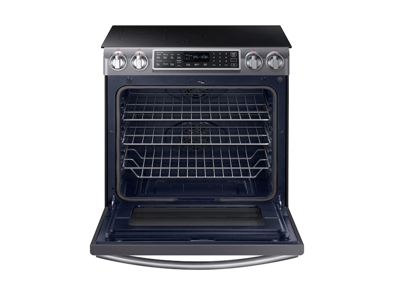 5.8 cu ft. Smart Slide-in Induction Range with Virtual Flame™ NE58R9560WGAA