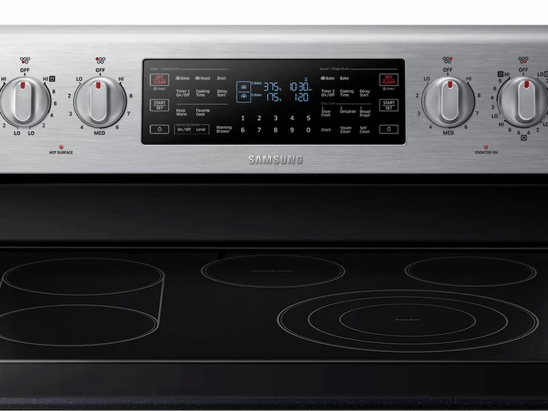 5.9 cu. ft. Freestanding Electric Range with Flex Duo & Dual Door NE59J7850WSAA