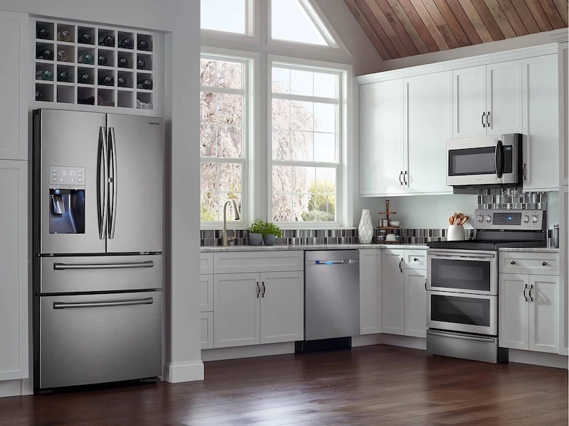 5.9 cu. ft. Freestanding Electric Range with Flex Duo & Dual Door NE59J7850WSAA