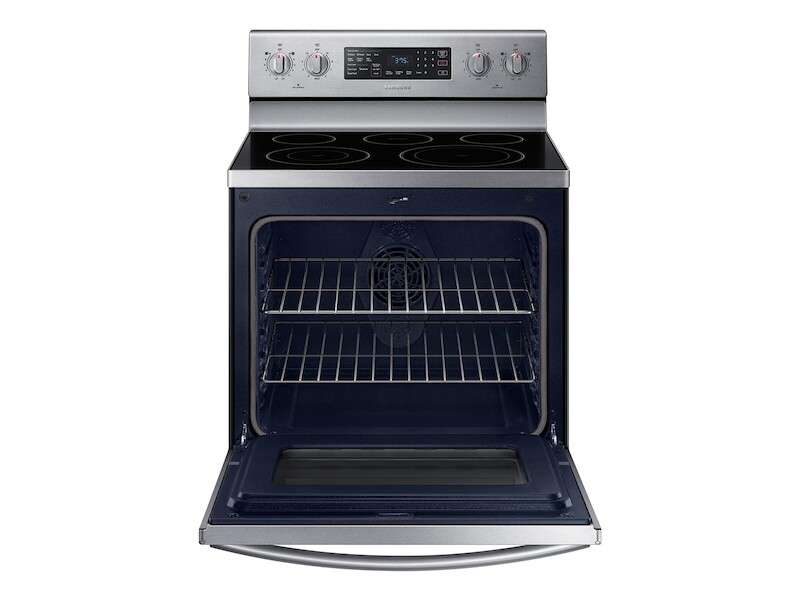5.9 cu. ft. Freestanding Electric Range with Convection in Stainless Steel NE59M4320SW