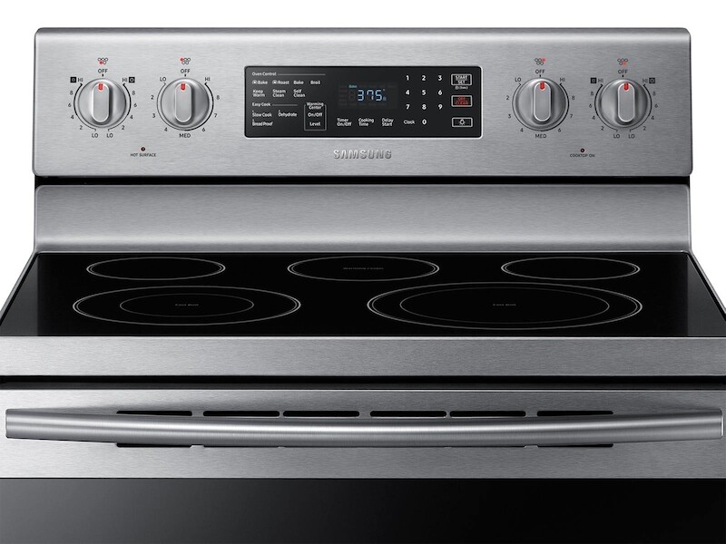 5.9 cu. ft. Freestanding Electric Range with Convection in Stainless Steel NE59M4320SW
