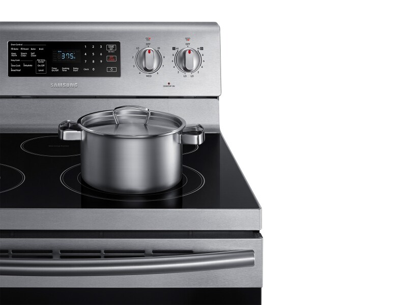 5.9 cu. ft. Freestanding Electric Range with Convection in Stainless Steel NE59M4320SW