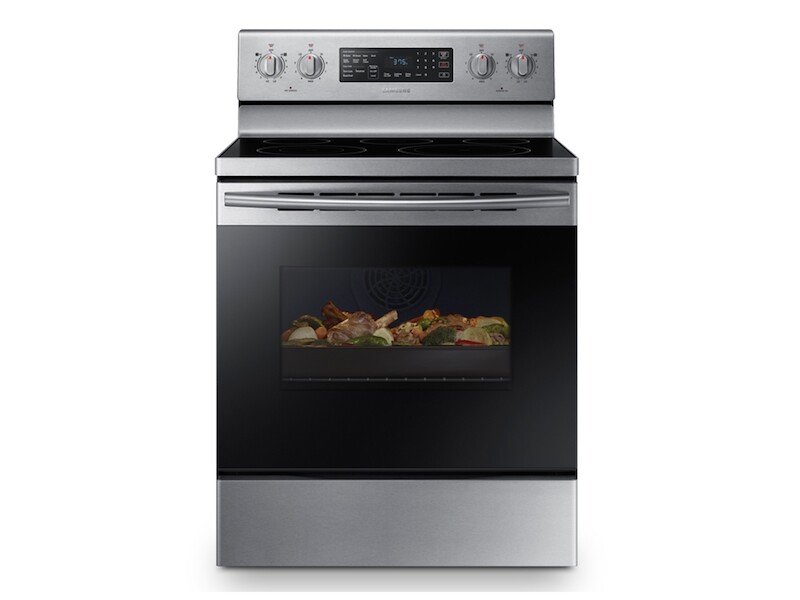 5.9 cu. ft. Freestanding Electric Range with Convection in Stainless Steel NE59M4320SW