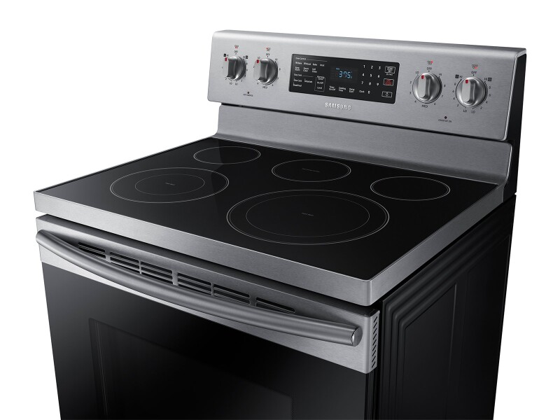 5.9 cu. ft. Freestanding Electric Range with Convection in Stainless Steel NE59M4320SW