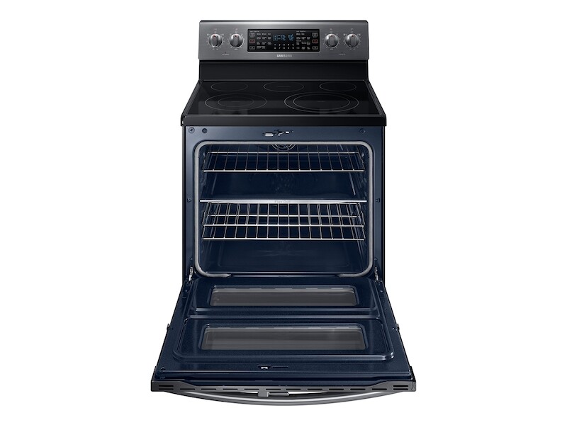 5.9 cu ft. Smart Freestanding Electric Range with Flex Duo & Dual Door NE59M6850SGAA